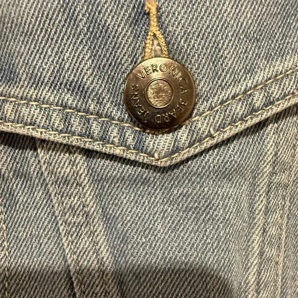 💋Veronica Beard Blue and Green Bomber Jacket 021 - Picture 5 of 6